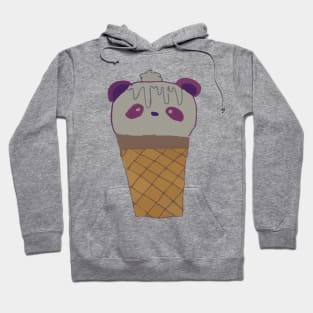 AriCorn88 Purple Panda Ice Cream Hoodie